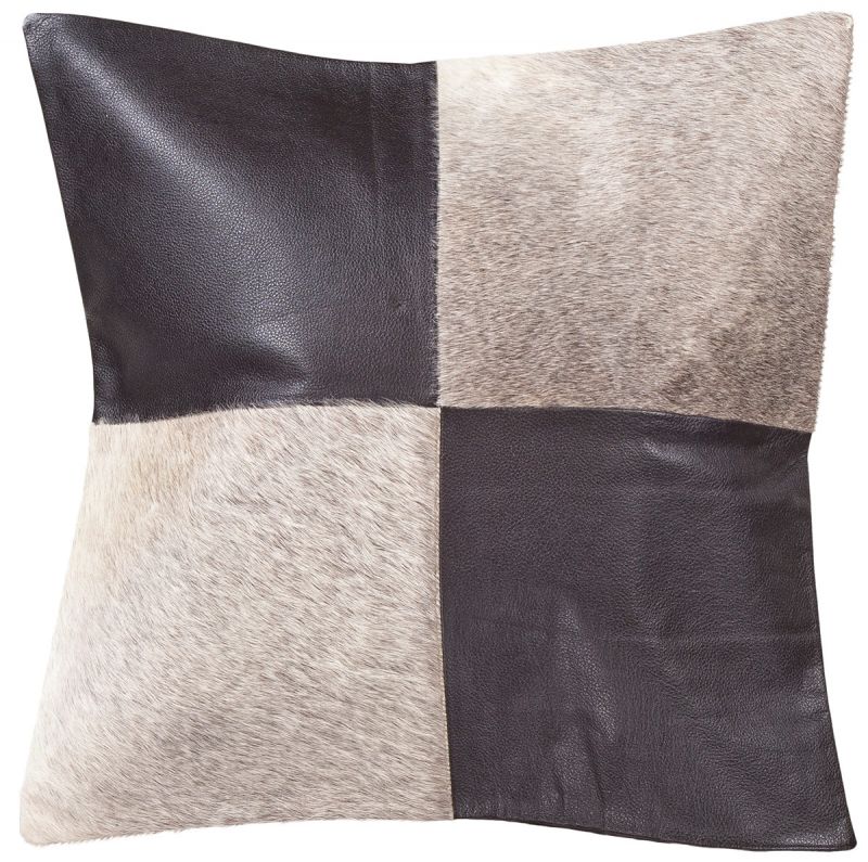 Leder/Fellkissen