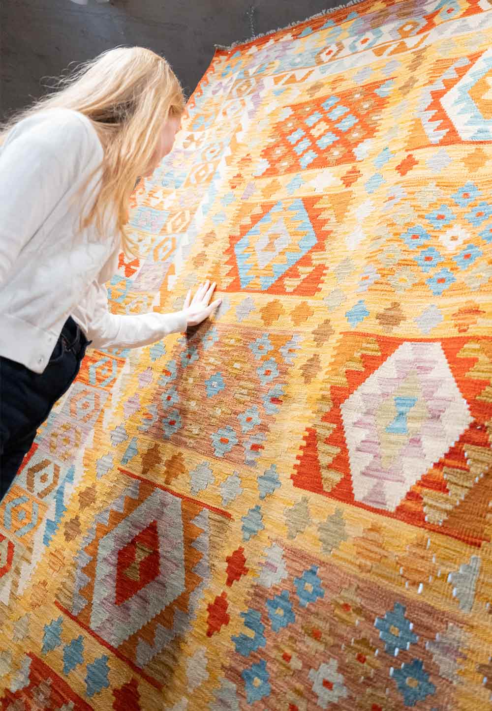 Handgemachte Kelim Teppiche von KHODAI